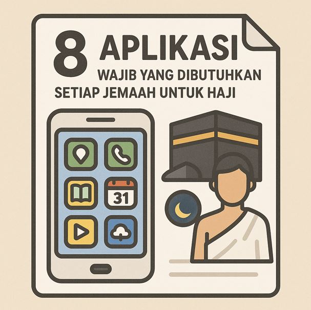 8 Aplikasi Wajib yang Dibutuhkan Setiap Jemaah untuk Haji image