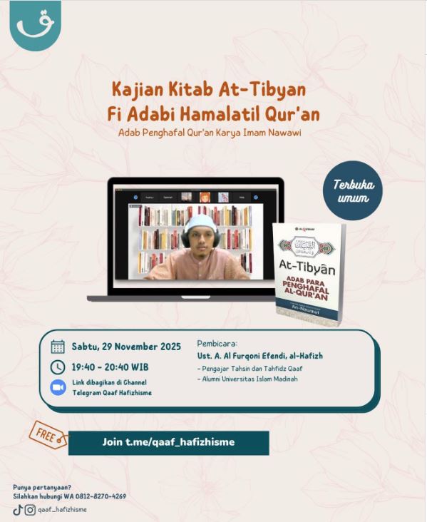 Kajian Kitab At-Tibyan Fi Adabi Hamalatil Quran image